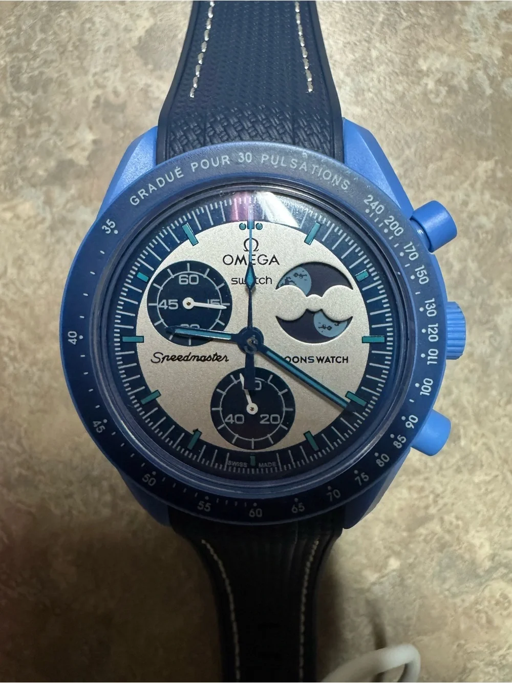 Swatch x Omega MoonSwatch Mission to the Super Blue Moonphase SO33N700